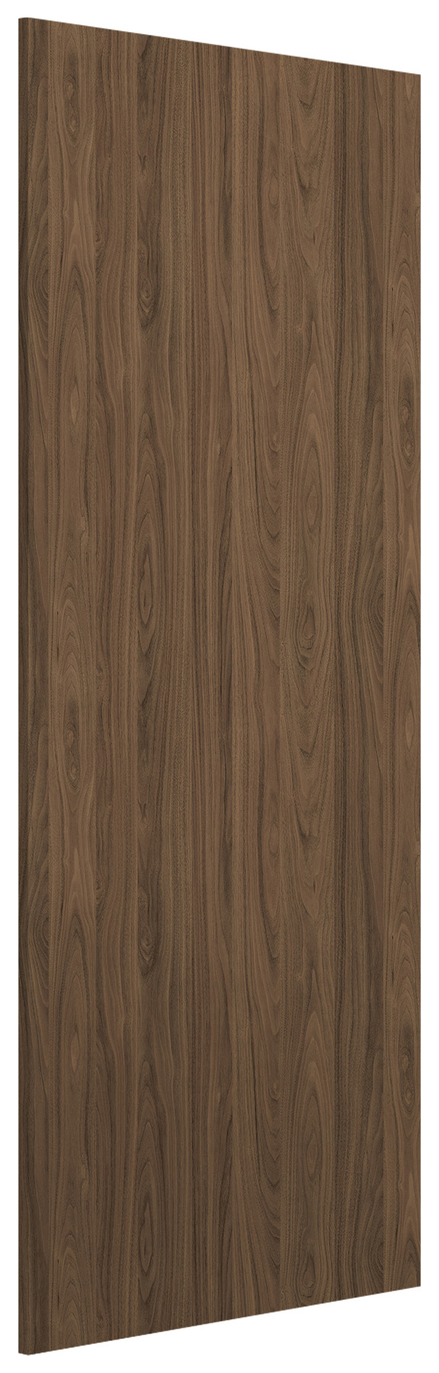 Image of Spacepro Wardrobe End Panel Carini Walnut - 2800mm x 620mm x 18mm with Fixing Blocks