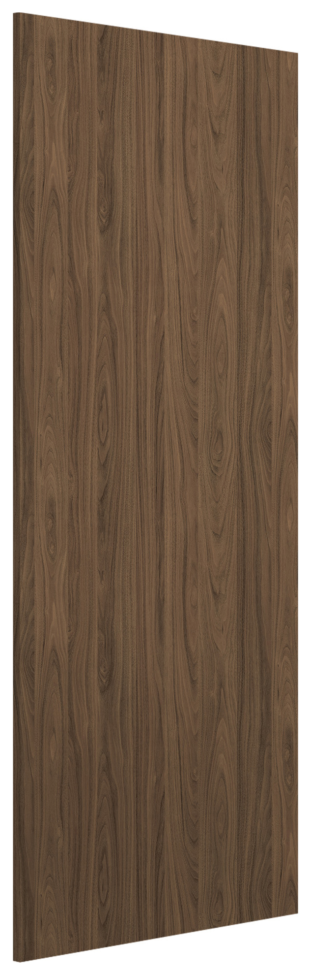 Spacepro Wardrobe End Panel Carini Walnut - 2800mm x 620mm x 18mm with Fixing Blocks