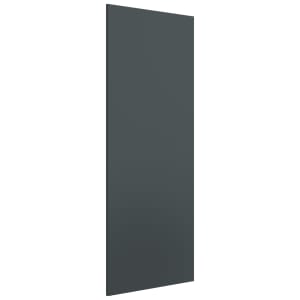 Image of Spacepro Wardrobe End Panel Graphite - 2800mm x 620mm x 18mm with Fixing Blocks