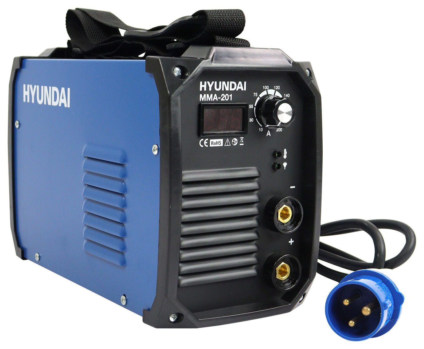 Image of Hyundai HYMMA201 200A ARC/MMA Invertor Welder