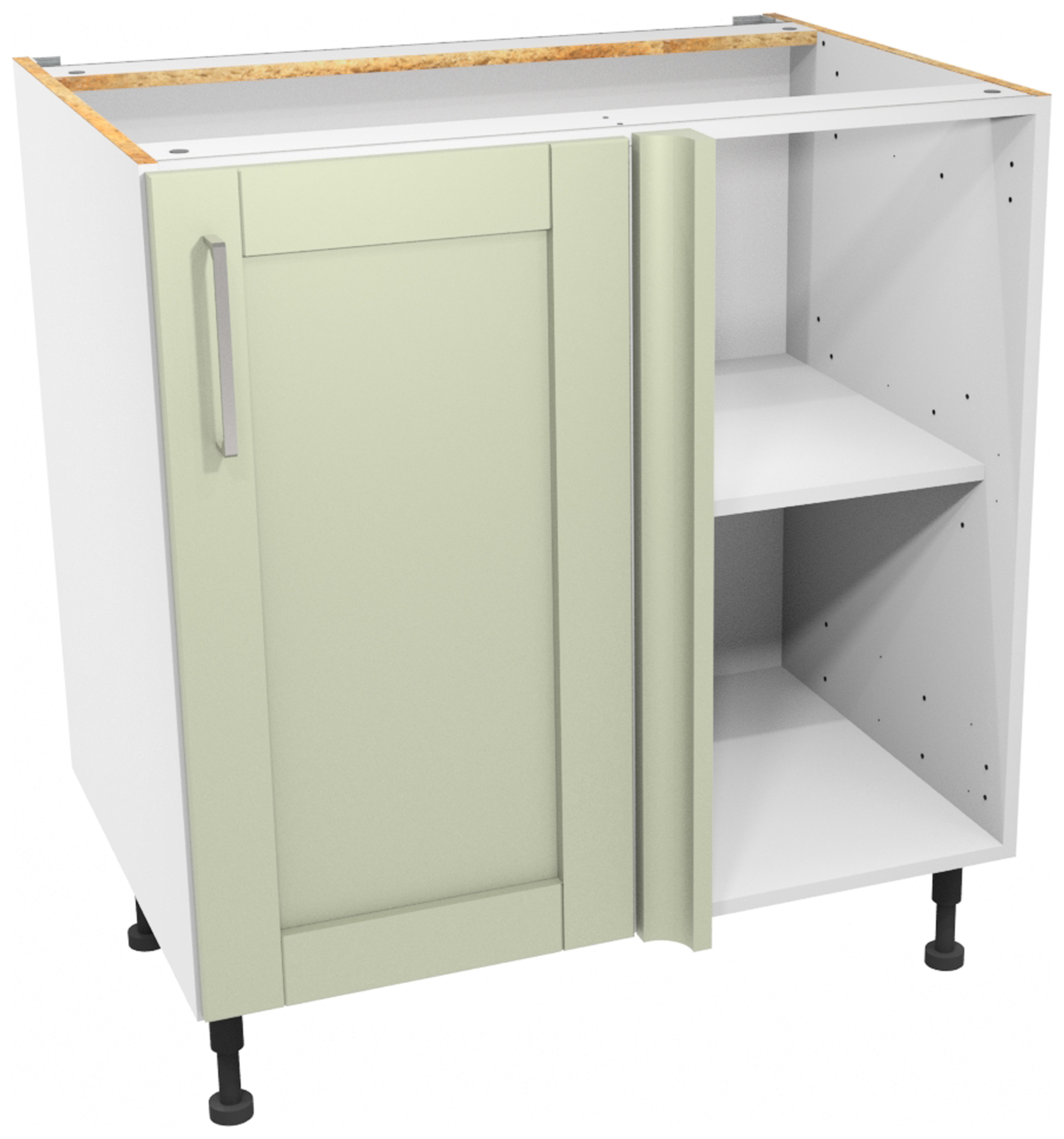 Wickes Ohio Sage Corner Base Unit- 800mm