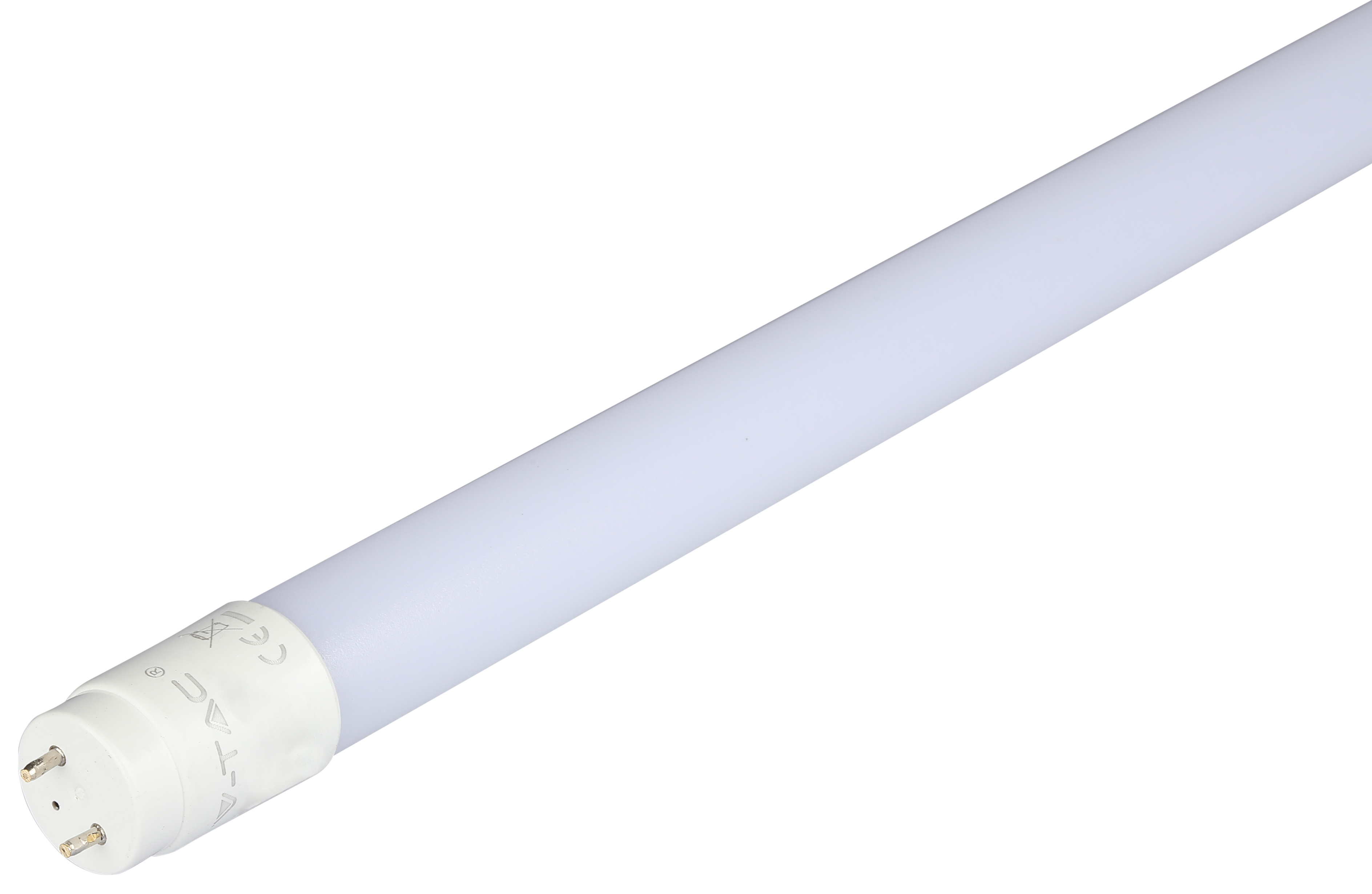 V-TAC T8 Nano Plastic LED Tube with Samsung Chip 18W 120cm - 4000K