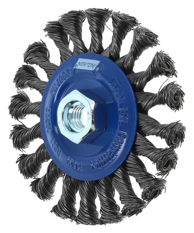 Norton Expert Twisted Knotted Steel Wire Stripping Wheel