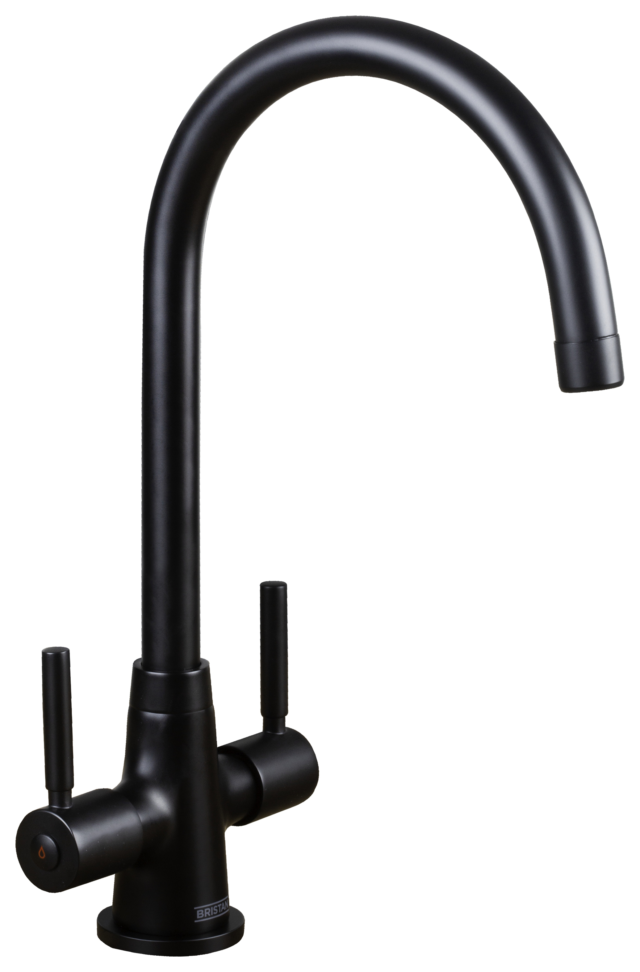 Bristan Monza Easyfit Mono Sink Mixer - Black