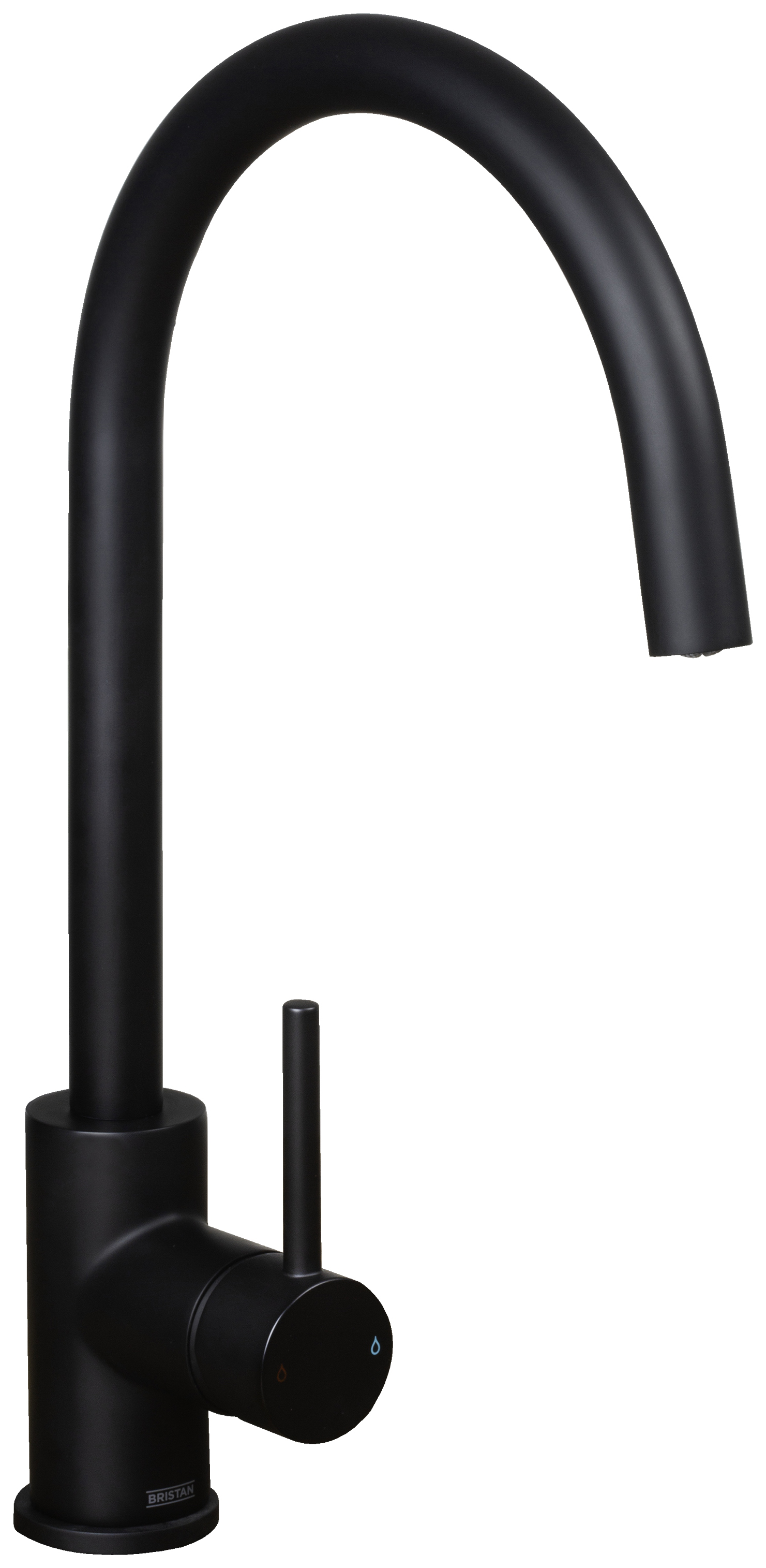 Bristan  Pistachio Easyfit Monobloc Sink Mixer - Black