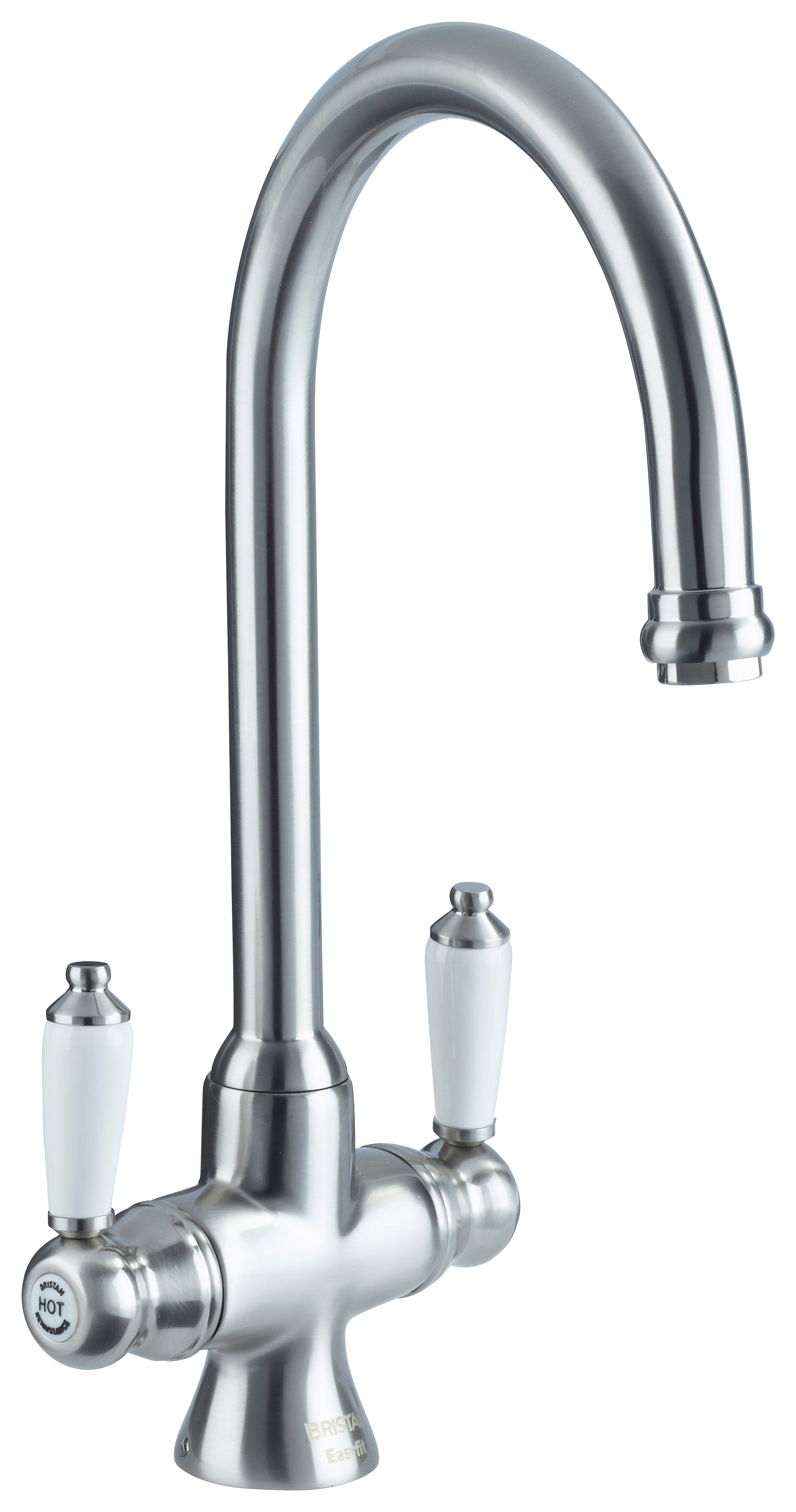 Image of Bristan Renaissance Easyfit Sink Mixer - Brushed Nickel