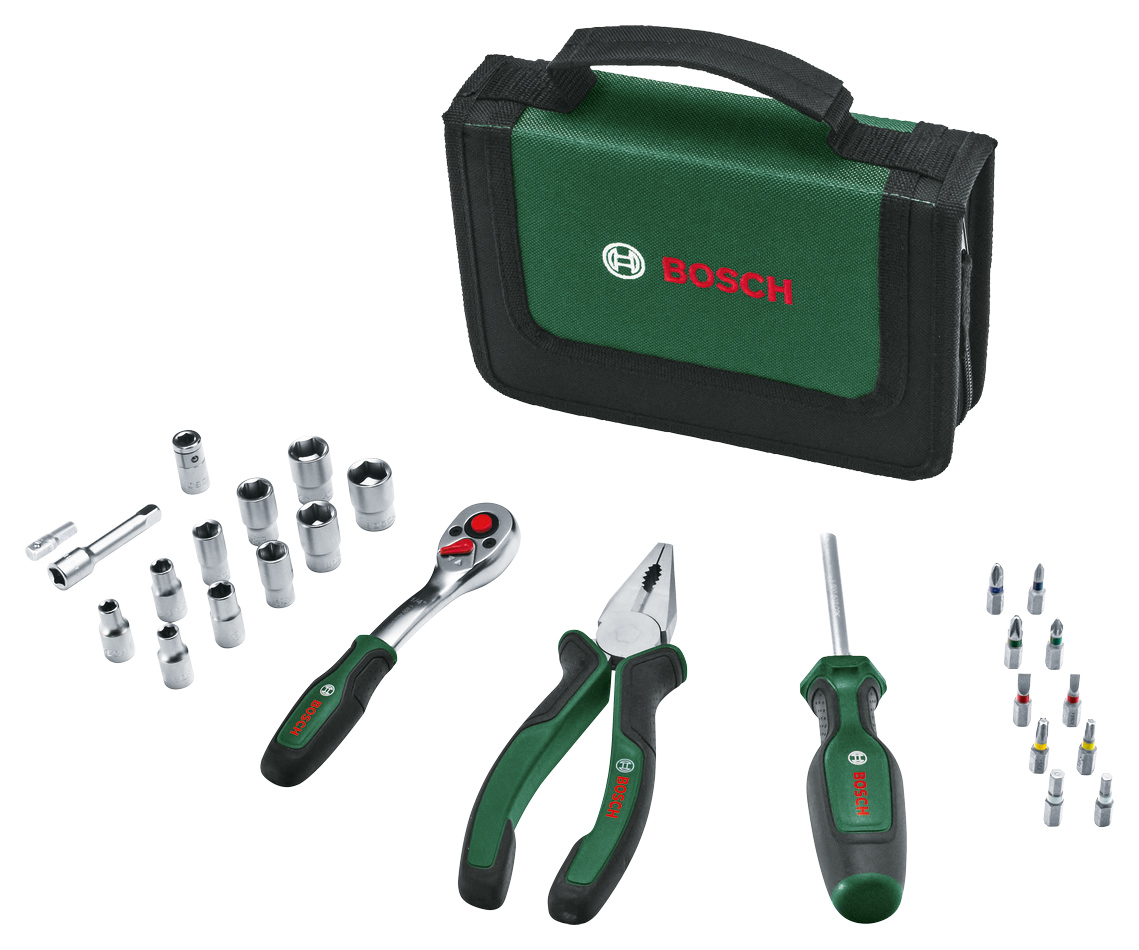 Bosch 1600A02BY2 26 Piece Mobility Mixed Hand Tool Set
