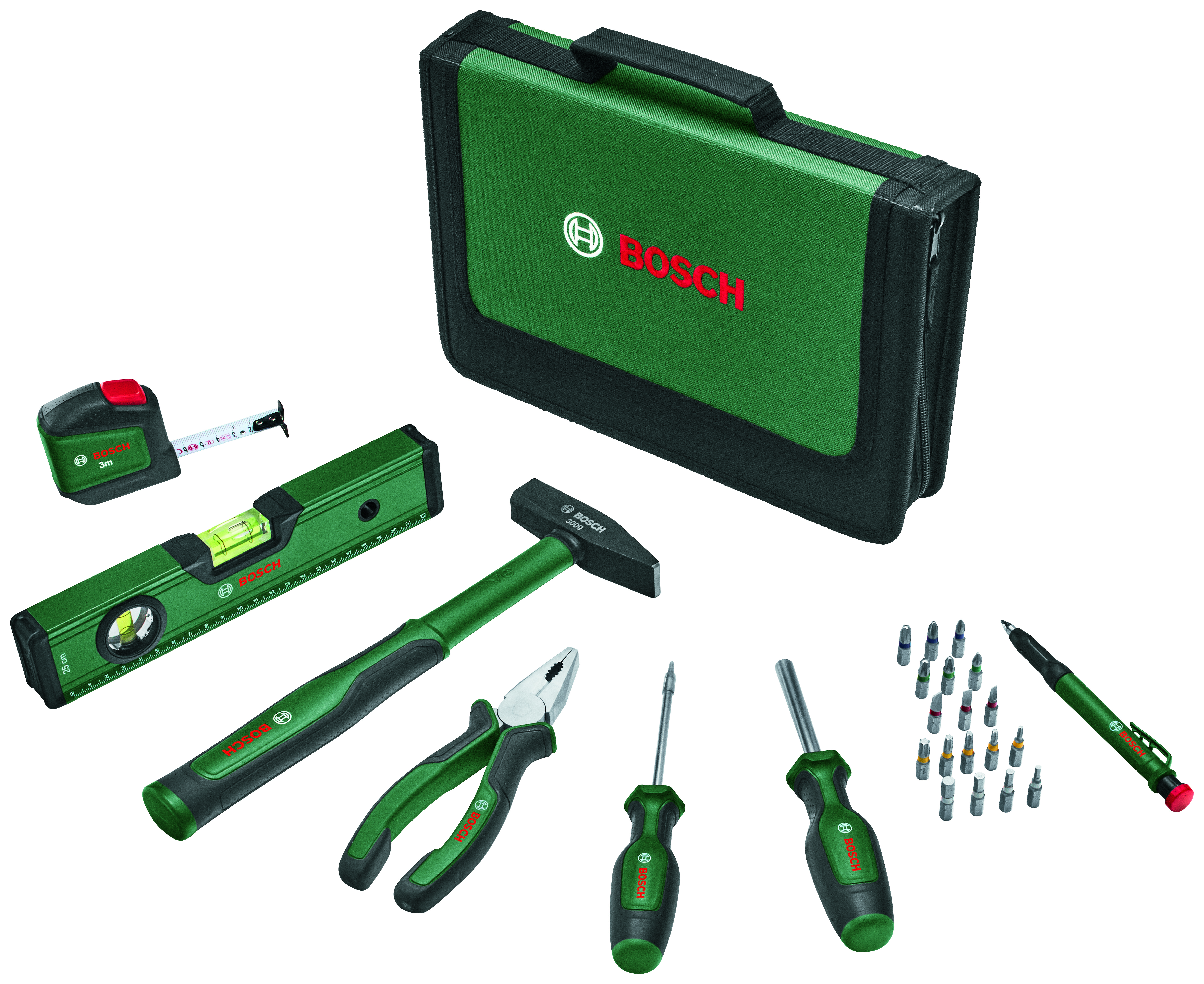 Image of Bosch 1600A0275J Universal 25 Piece Hand Tool Set