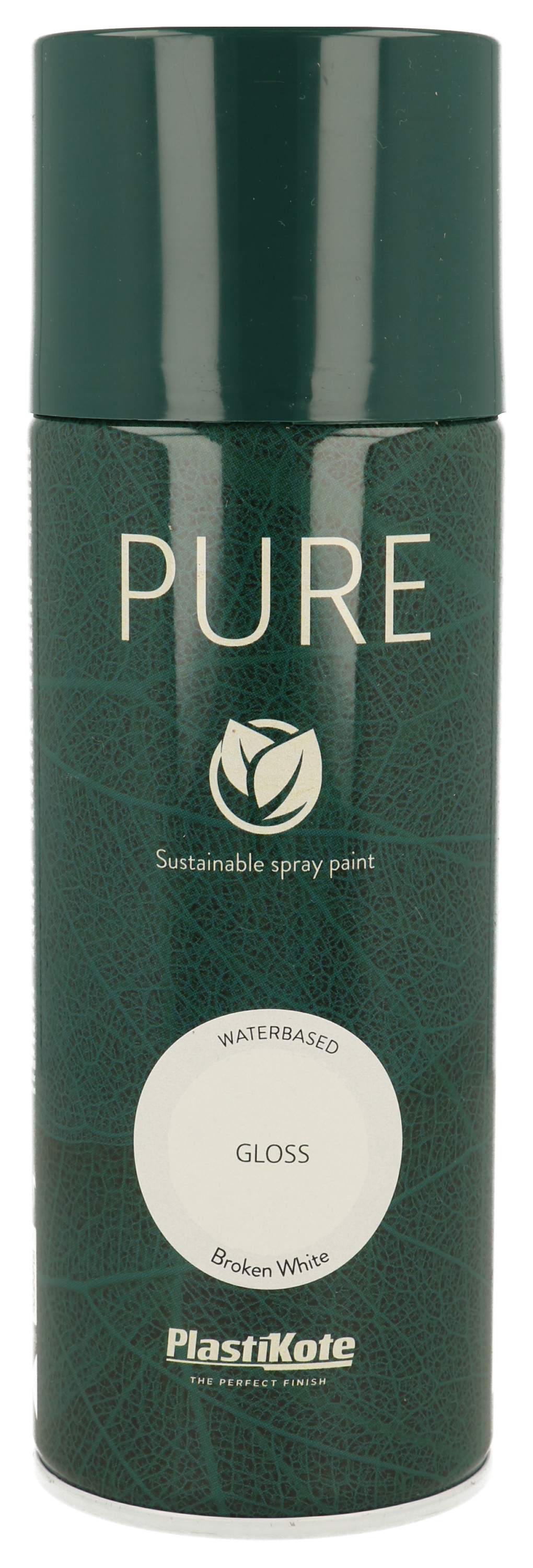 PlastiKote Pure Gloss Spray Paint - Broken White - 350ml