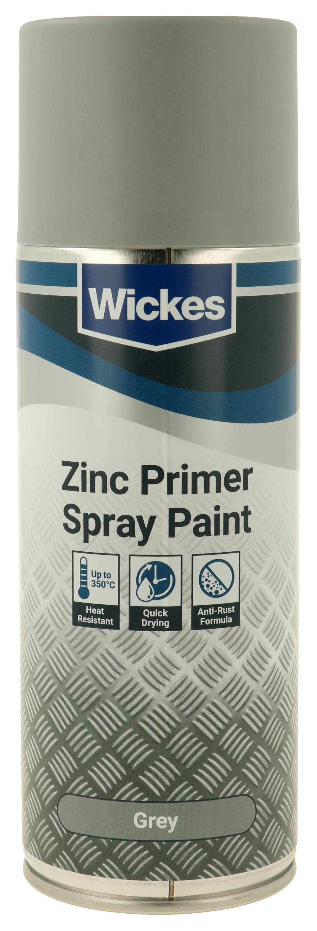 Wickes Zinc Primer Spray Paint - 400ml