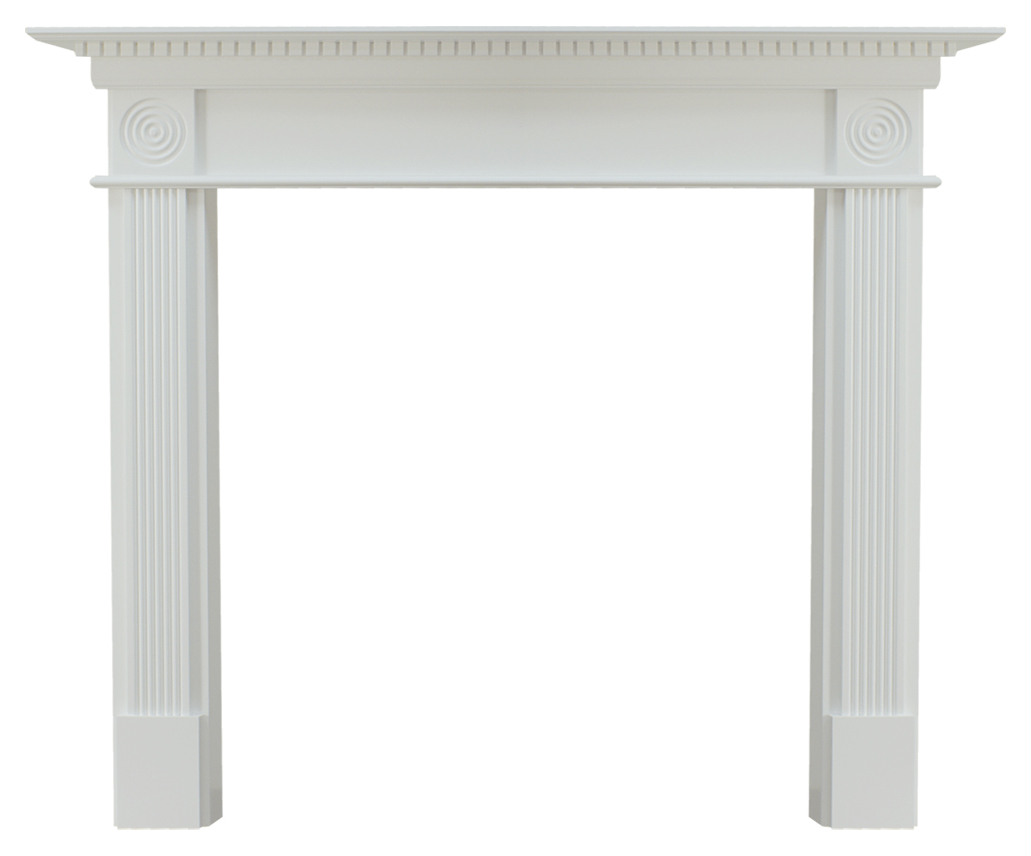 Image of Focal Point Woodthorpe White Fire Surround