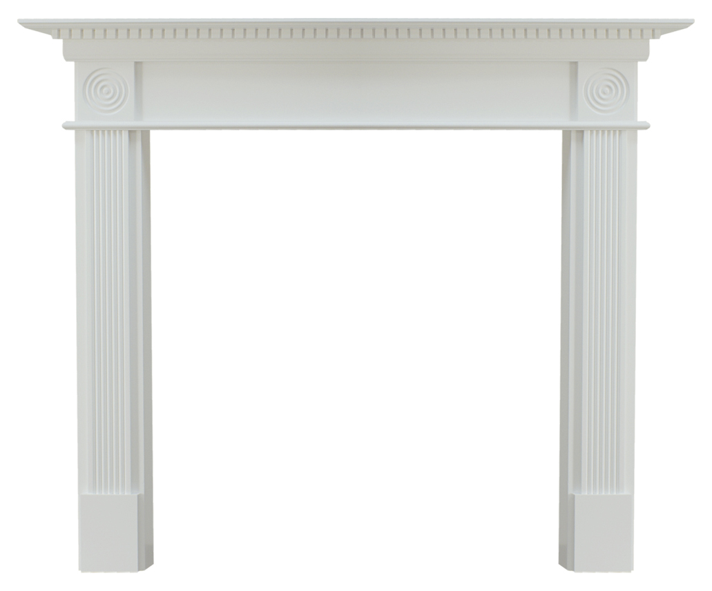 Focal Point Woodthorpe White Fire Surround