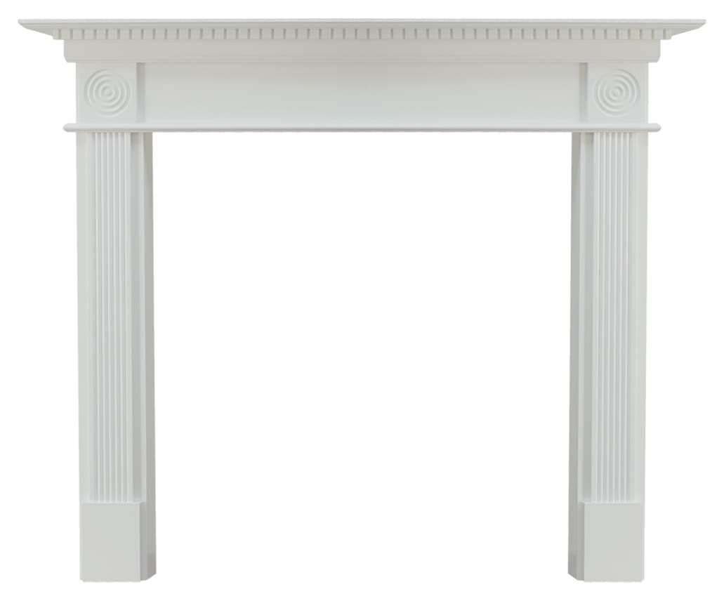 Focal Point Woodthorpe White Fire Surround
