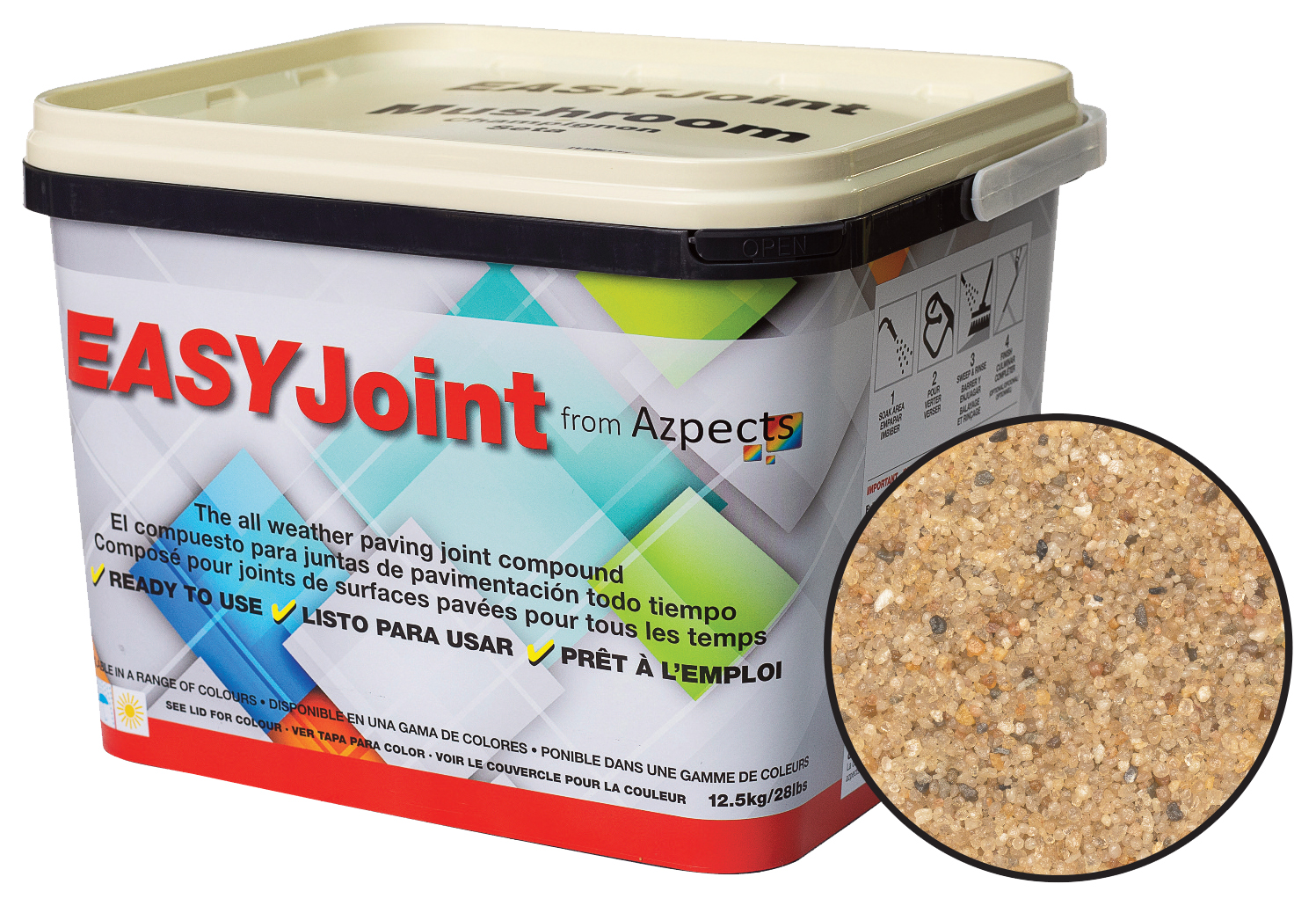 Easy Joint Mushroom Paving Jointing Compound - 12.5kg