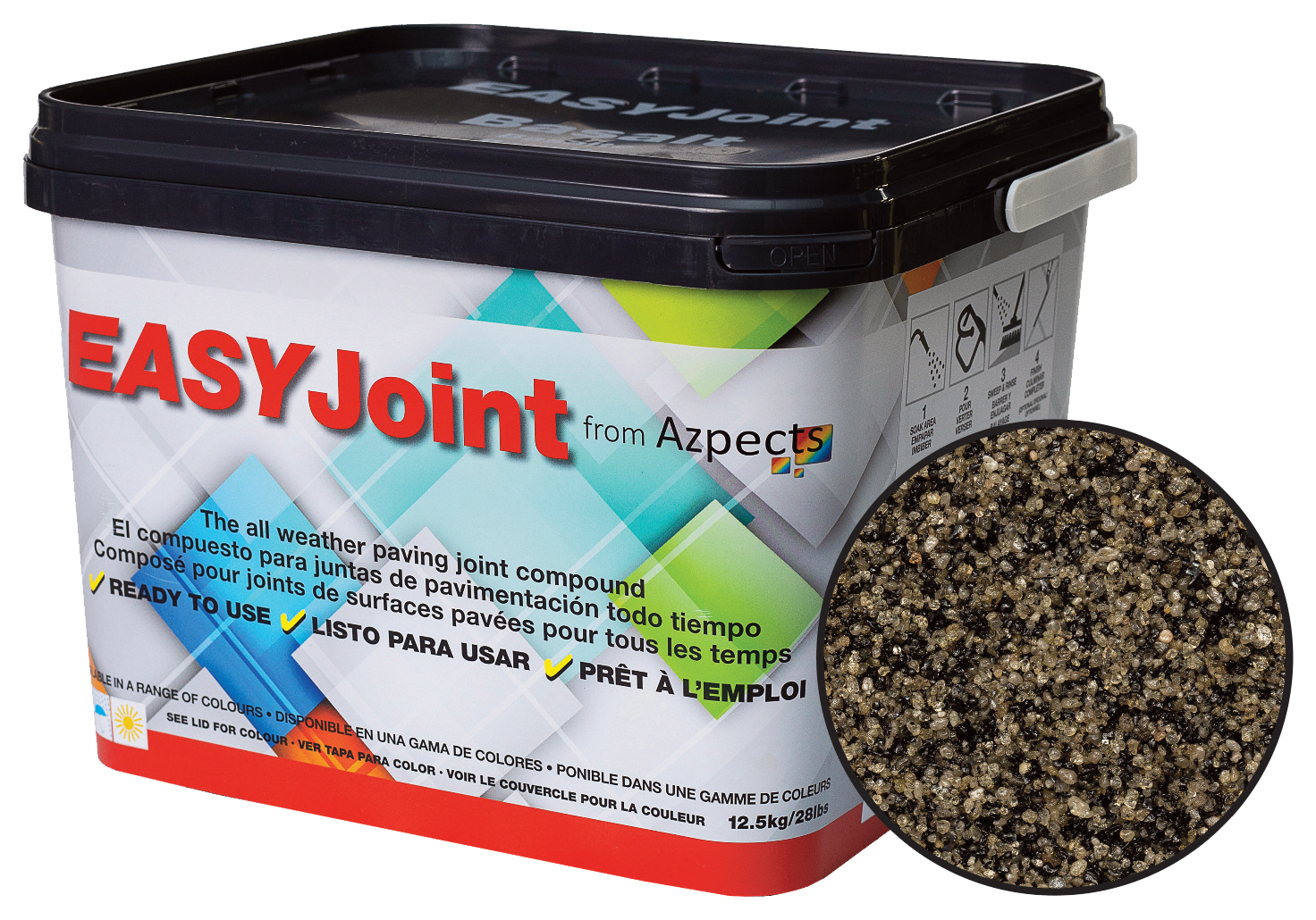 Easy Joint Basalt Paving Jointing Compound - 12.5 kg