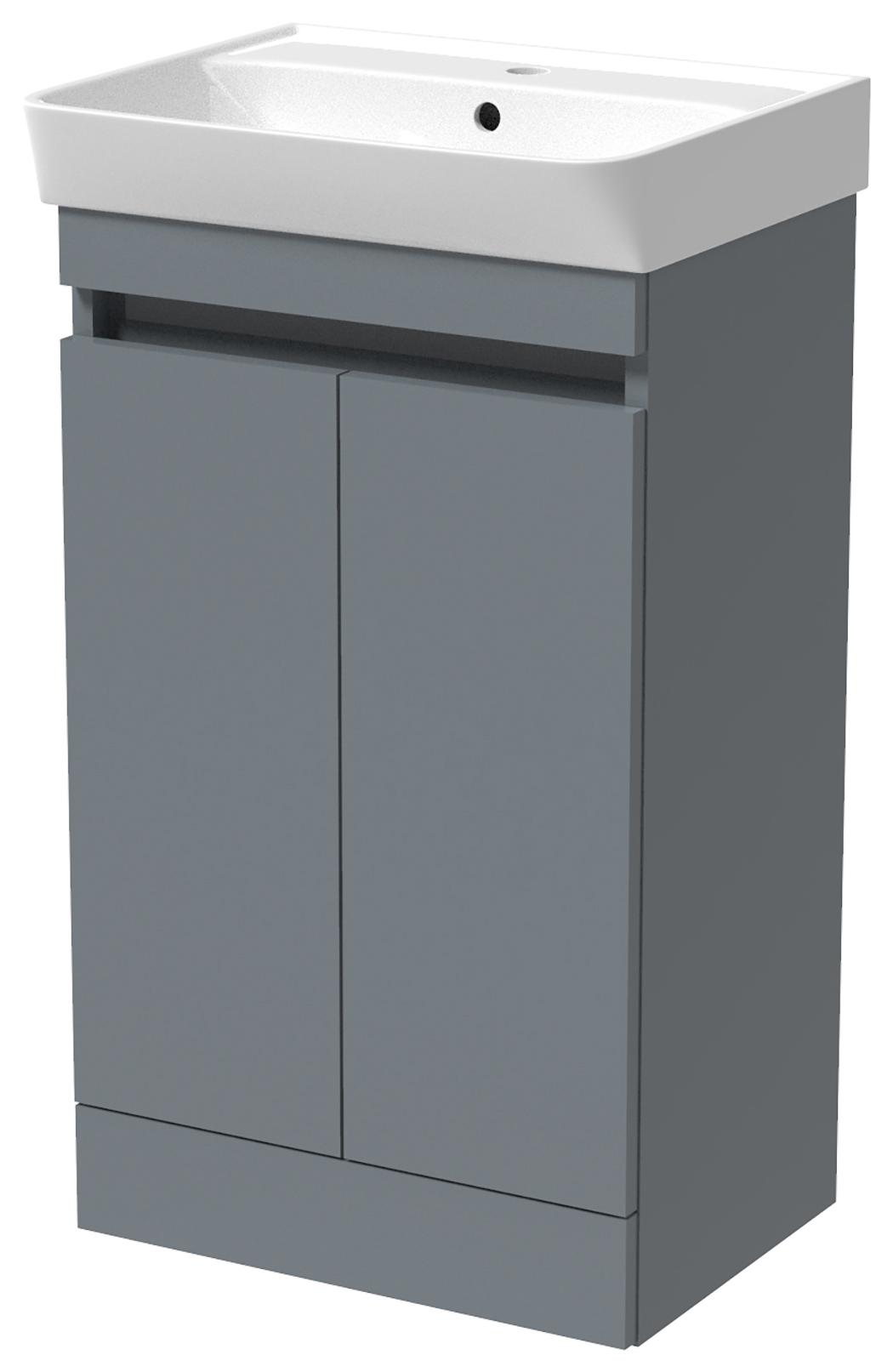 Wickes Easton Monument Grey Vanity Unit