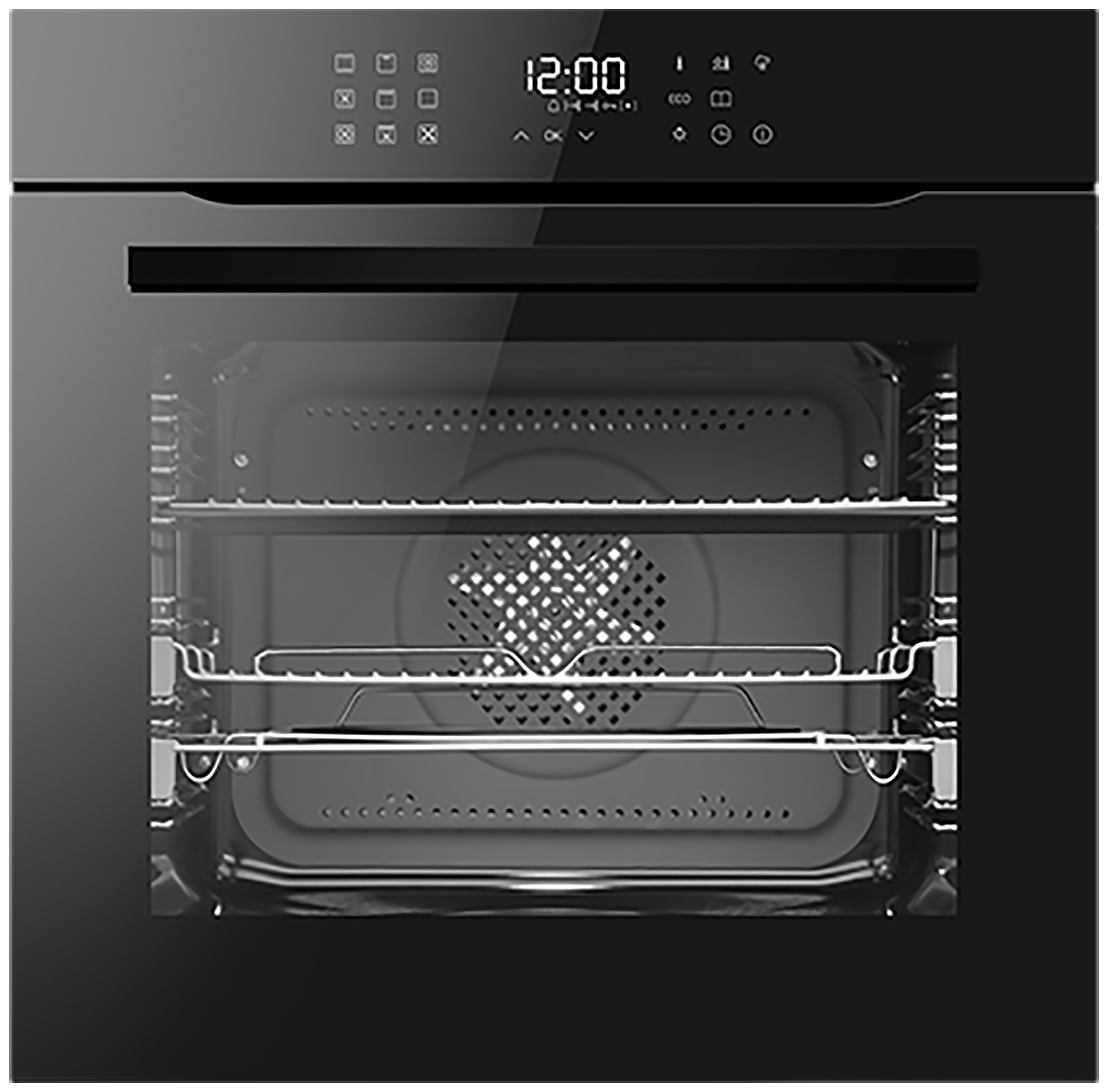 Image of CDA SL400BL Built In Electric Single Oven - Black