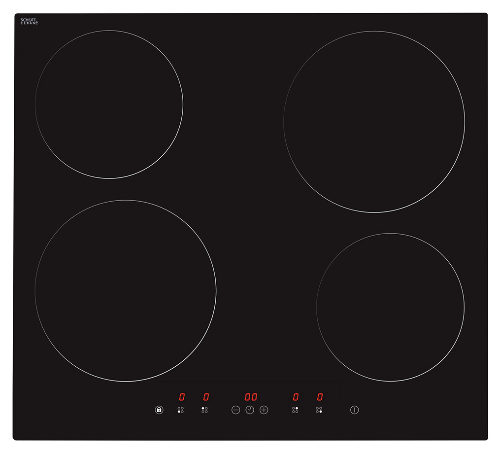 Image of Matrix MHN101FR 4 Zone Black Induction Hob - 60cm