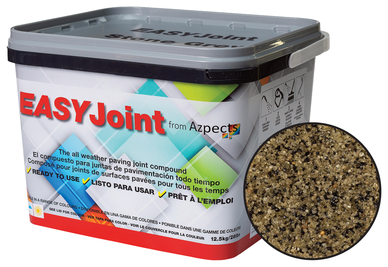 Easy Joint Stone Grey Paving Jointing Compound - 12.5 kg