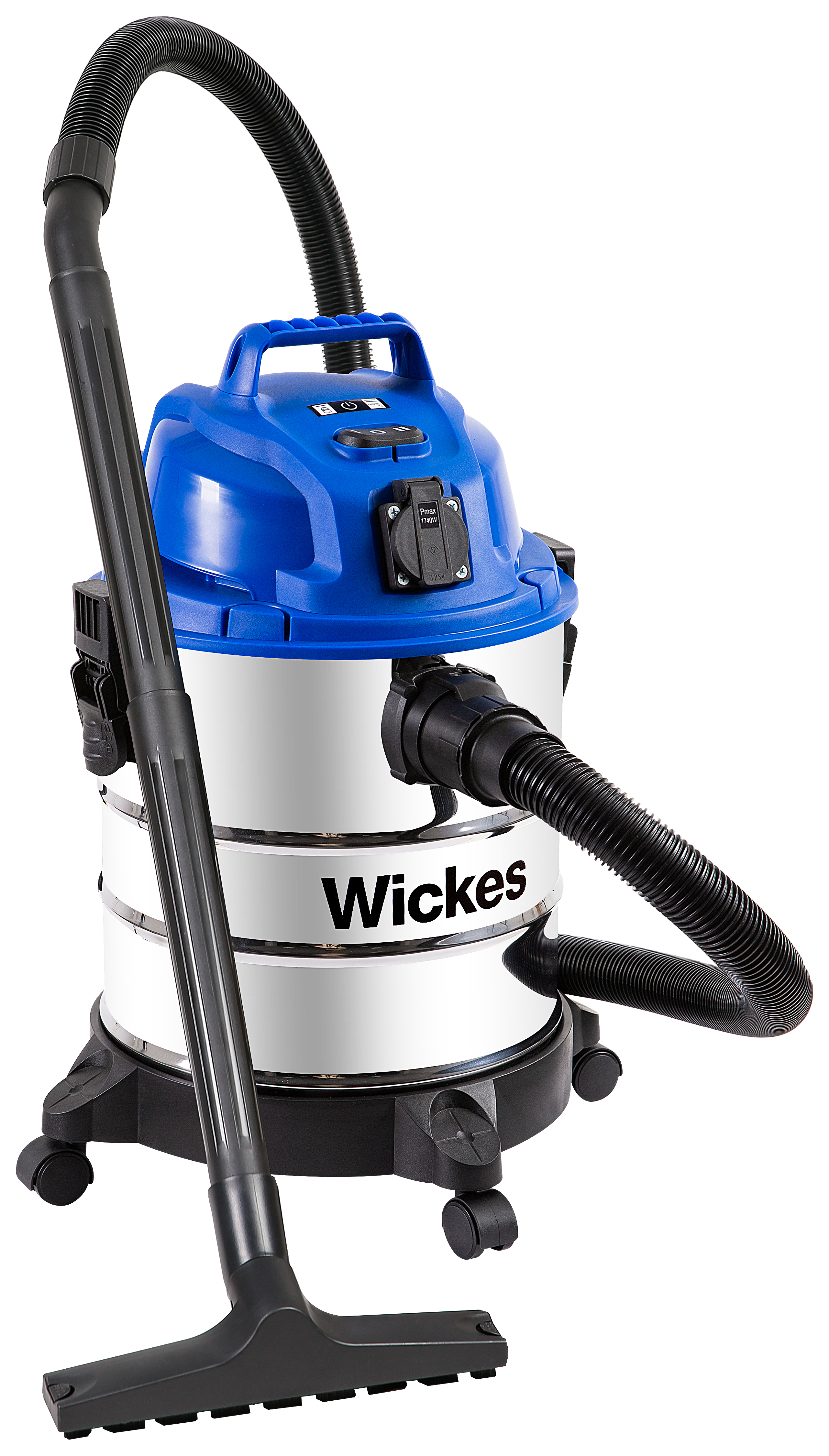 Wickes 20L Wet & Dry Vacuum Cleaner with Power Take Off - 1250W