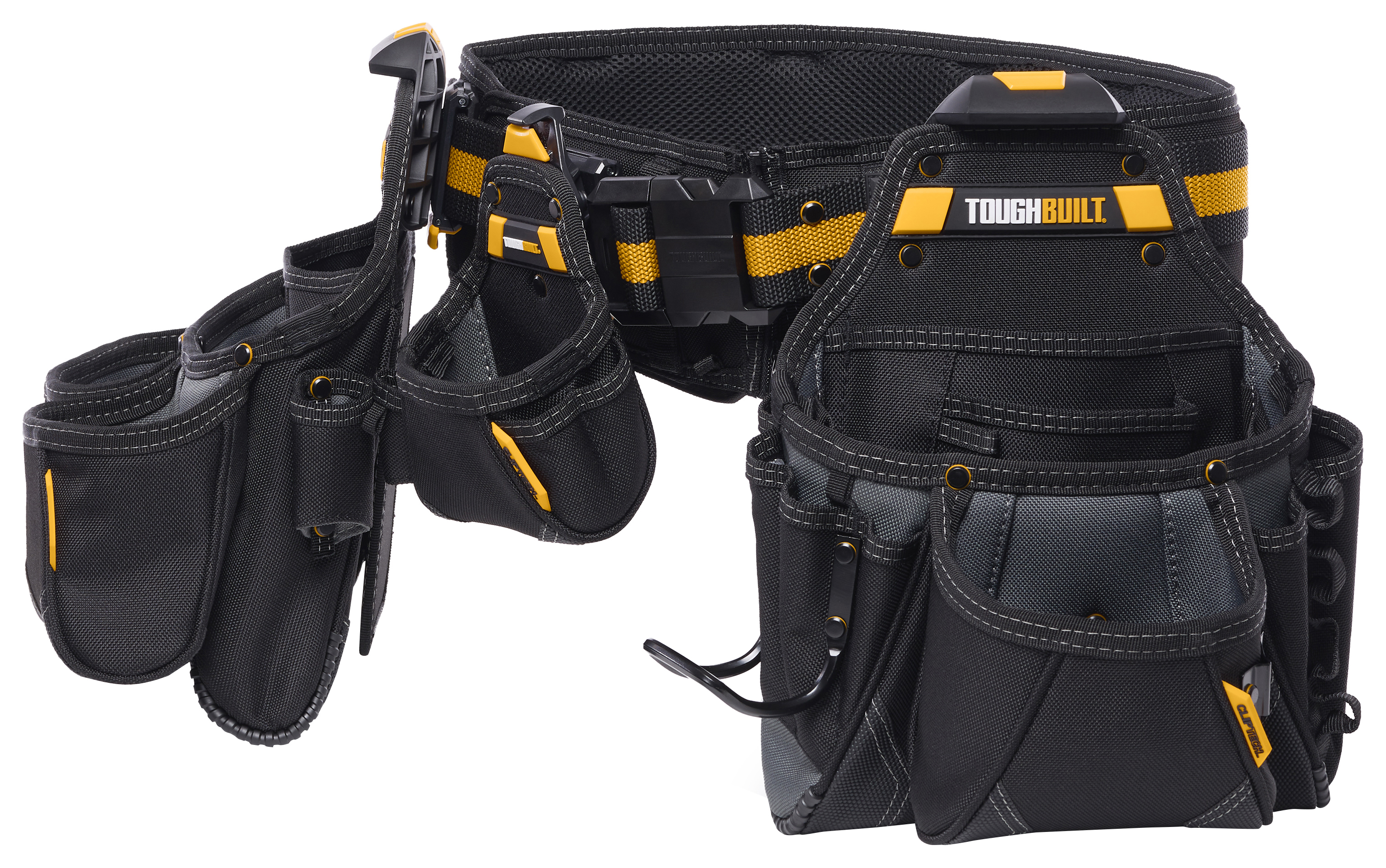 Toughbuilt® TB-CT-101-4P-CEA 4 Piece Contractor Tool Belt Set