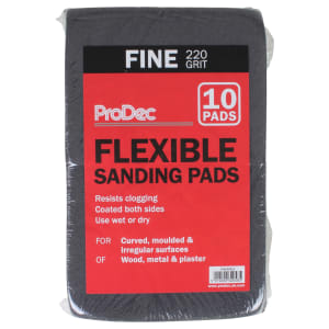 ProDec Contour Fine Double Sided Sanding Pads - Pack of 10