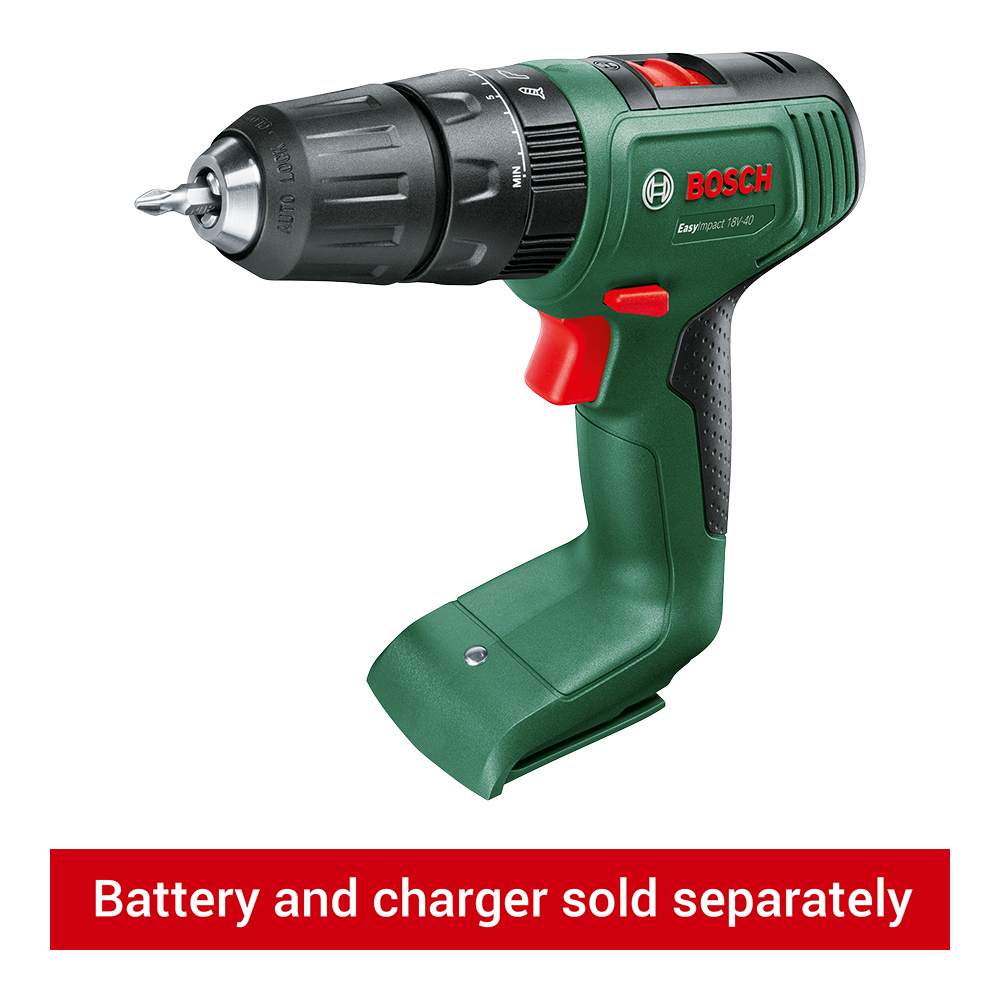 Bosch EasyImpact 18-40 18V Cordless Combi Drill - Bare