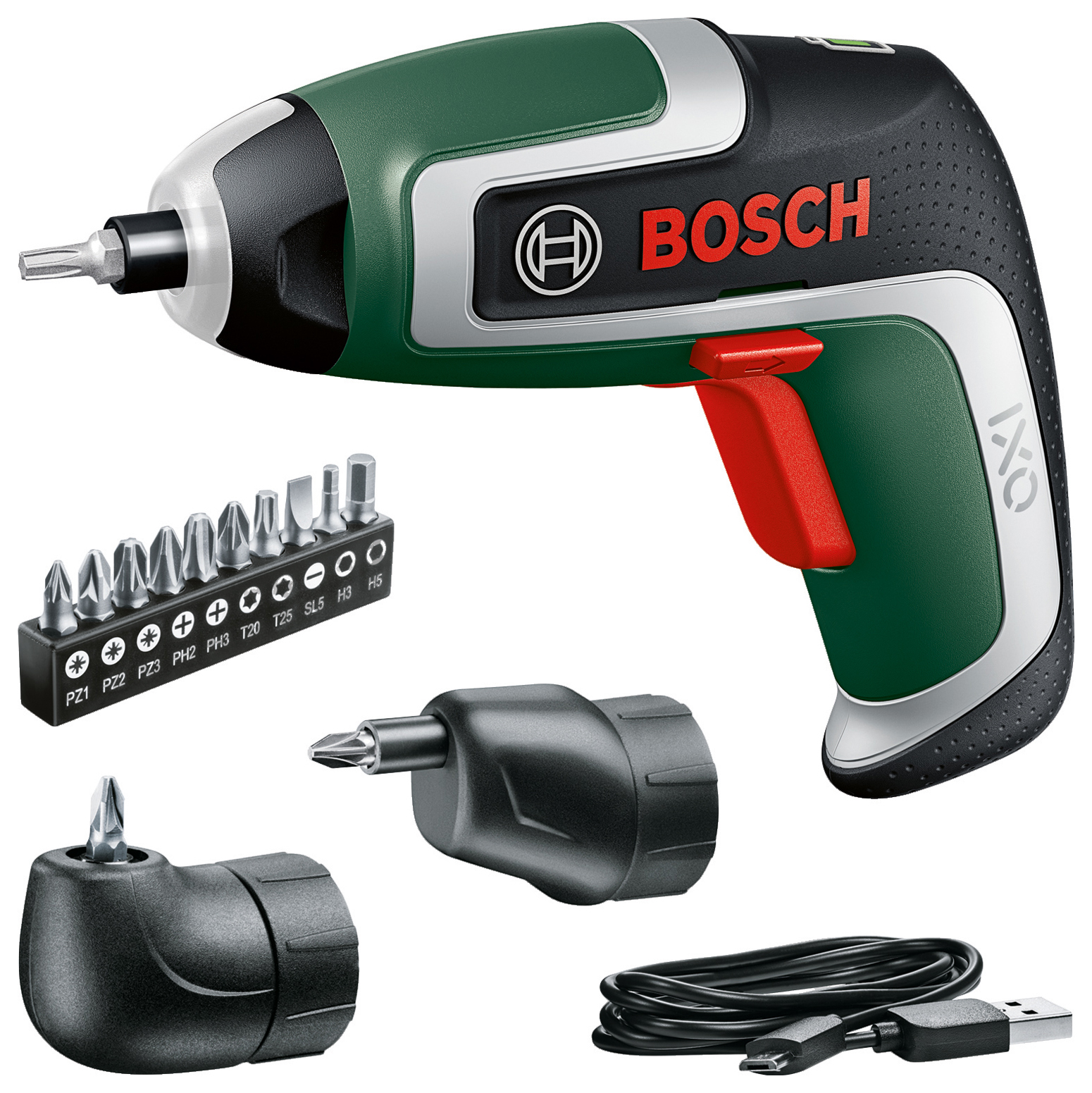 Bosch IXO 7 3.6V Cordless Screwdriver with Accessory Set