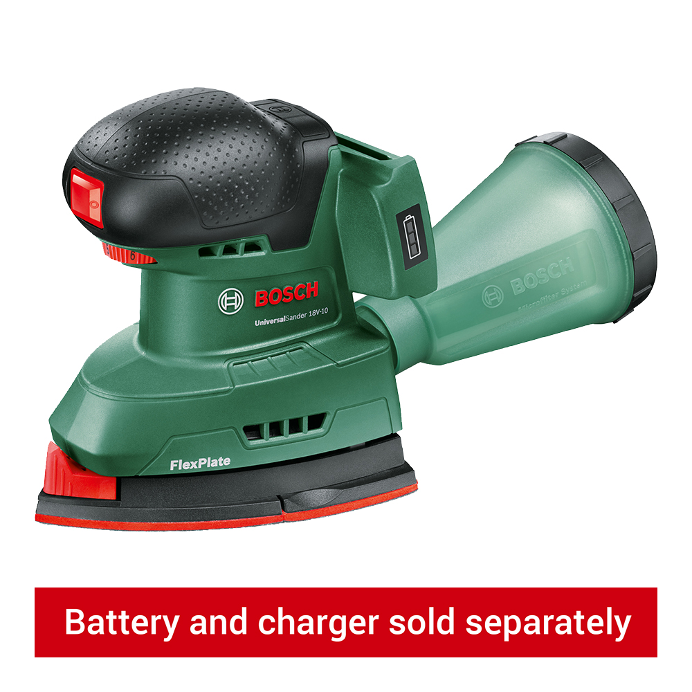 Bosch UniversalSander 18V Cordless Multi Sander - Bare