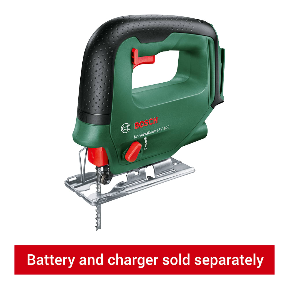 Bosch UniversalSaw 18V100 18V Cordless Jigsaw Bare Wickes.co.uk