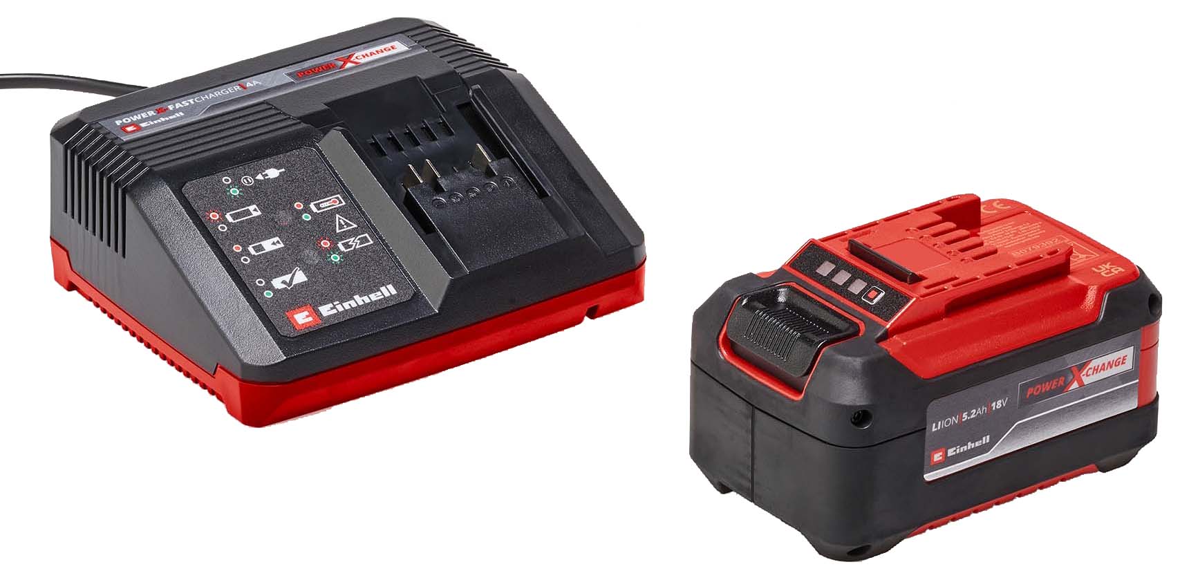 Einhell Power X-Change 18V 5.2Ah Battery Starter & Fast Charger Kit