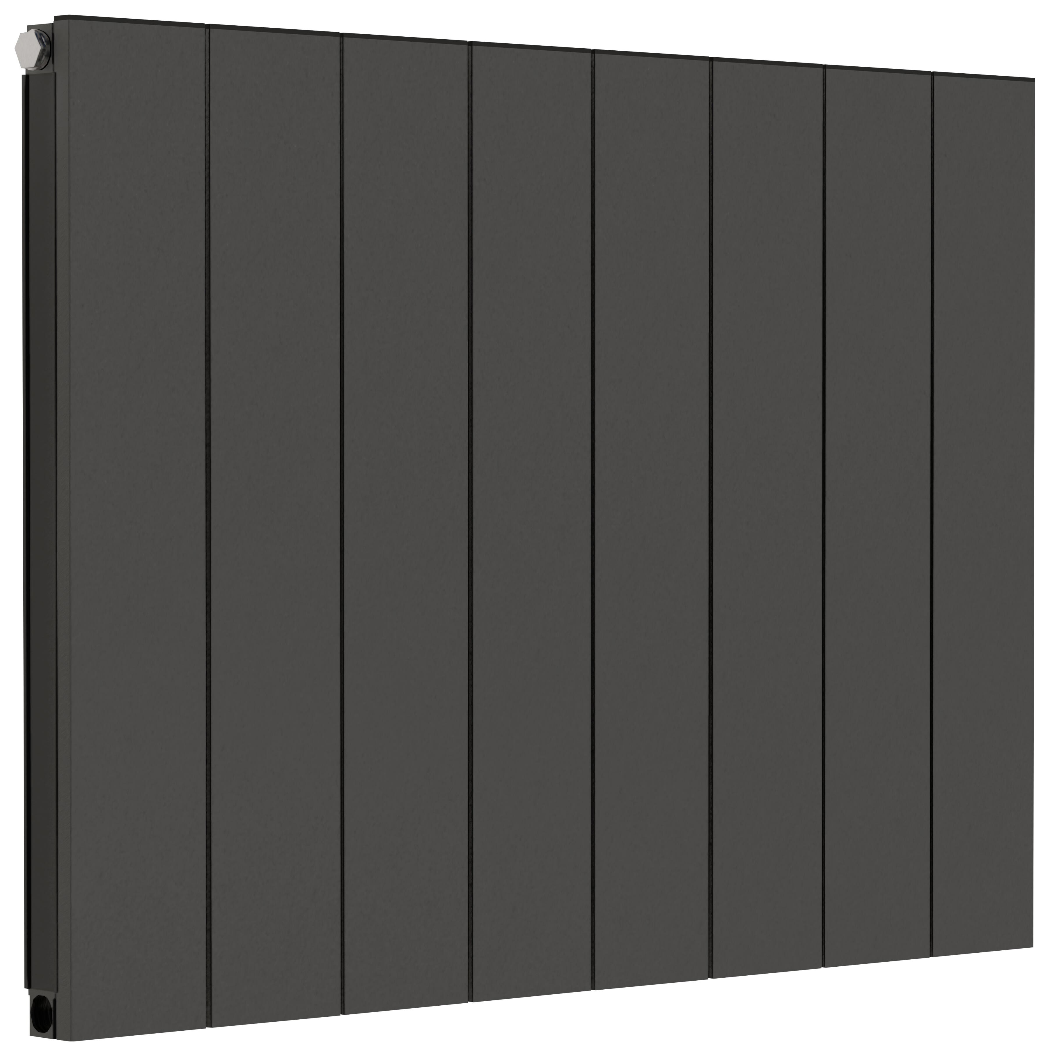 Towelrads Anthracite Grey Ascot Single Horizontal Designer Radiator ...