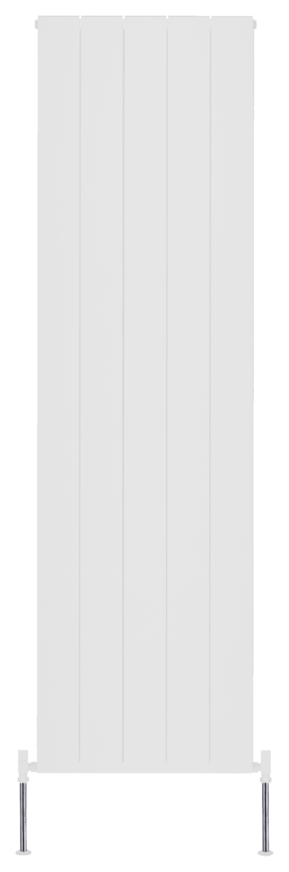Image of Towelrads White Ascot Double Vertical Designer Radiator - 1800 x 305mm