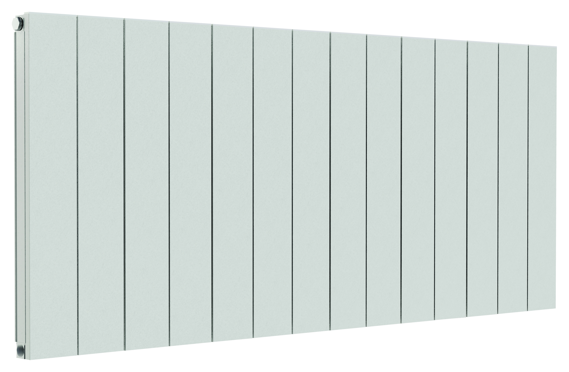 Image of Towelrads White Ascot Double Horizontal Designer Radiator - 600 x 1022mm