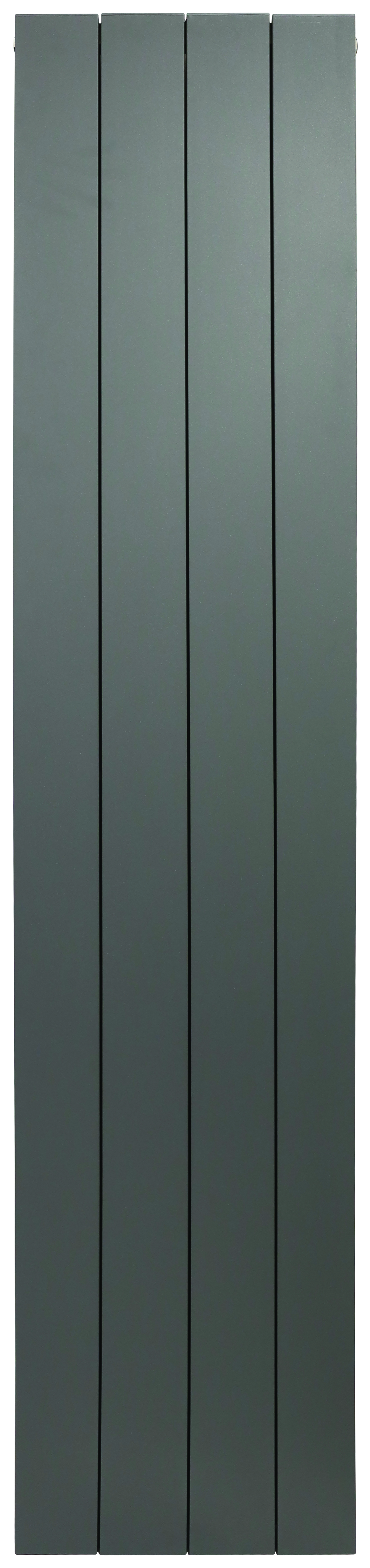 Towelrads Anthracite Grey Ascot Double Vertical Designer Radiator - 1800 x 305mm