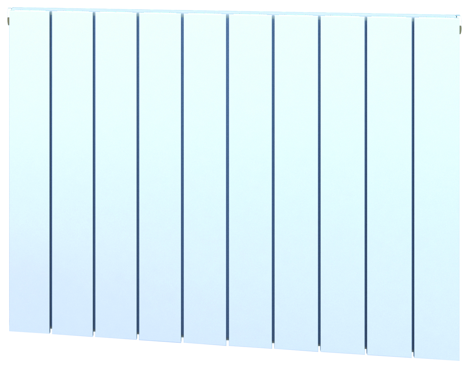Towelrads White Hanworth Horizontal Designer Radiator - 600 x 640mm