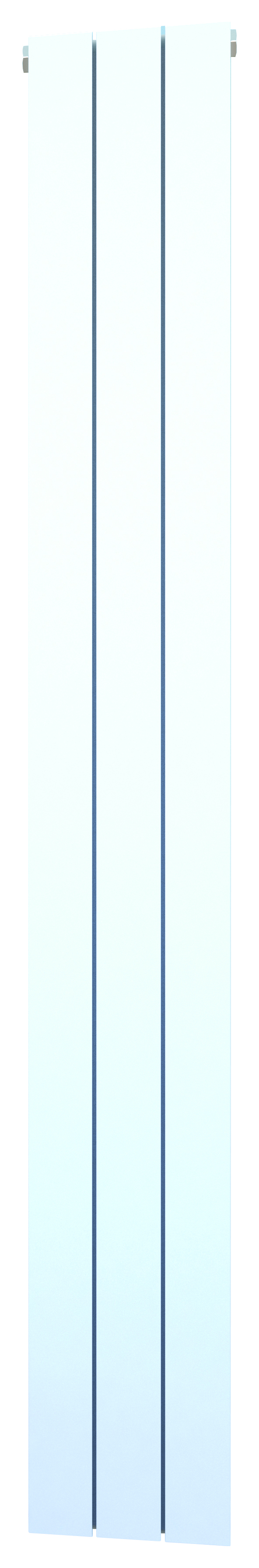 Image of Towelrads White Hanworth Vertical Designer Radiator - 1800 x 320mm