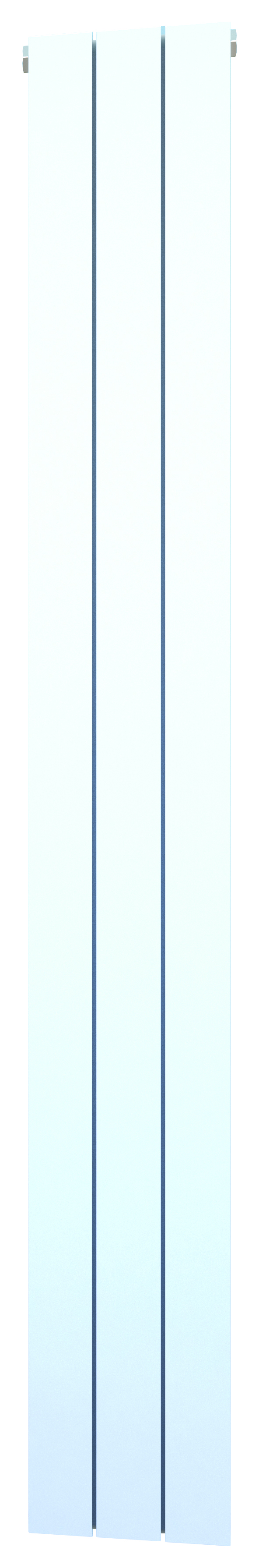Towelrads White Hanworth Vertical Designer Radiator - 1800 x 320mm