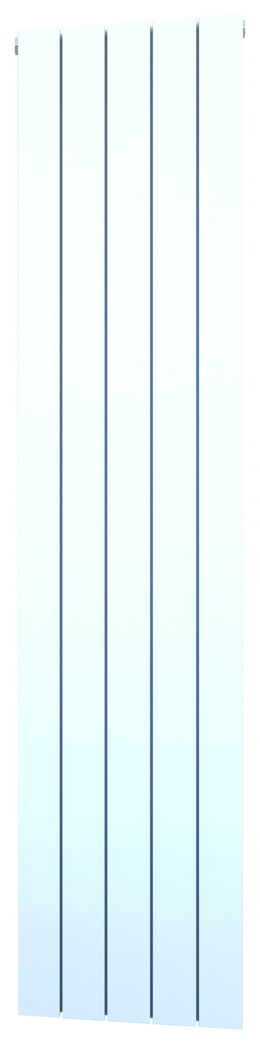 Towelrads Hanworth White Vertical Designer Radiator - 1800 x 400mm