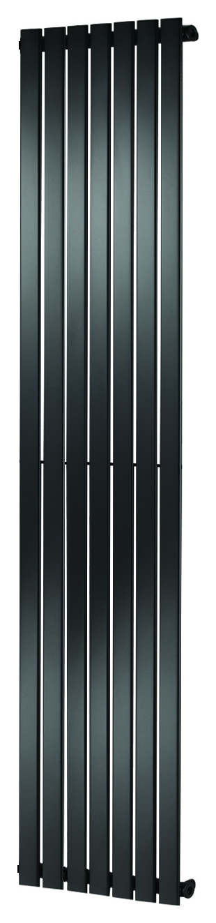 Image of Towelrads Anthracite Grey Merlo Vertical Designer Radiator - 1800 x 435mm