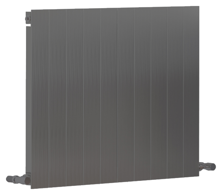 Towelrads Walton Anthracite Horizontal Aluminium Designer Radiator - 600 x 975mm