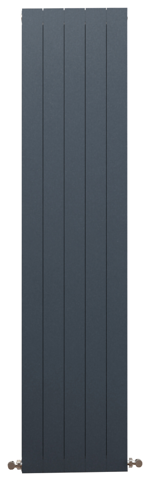 Towelrads Walton Vertical Aluminium Designer Radiator - Anthracite 1800mm - Various Widths Available