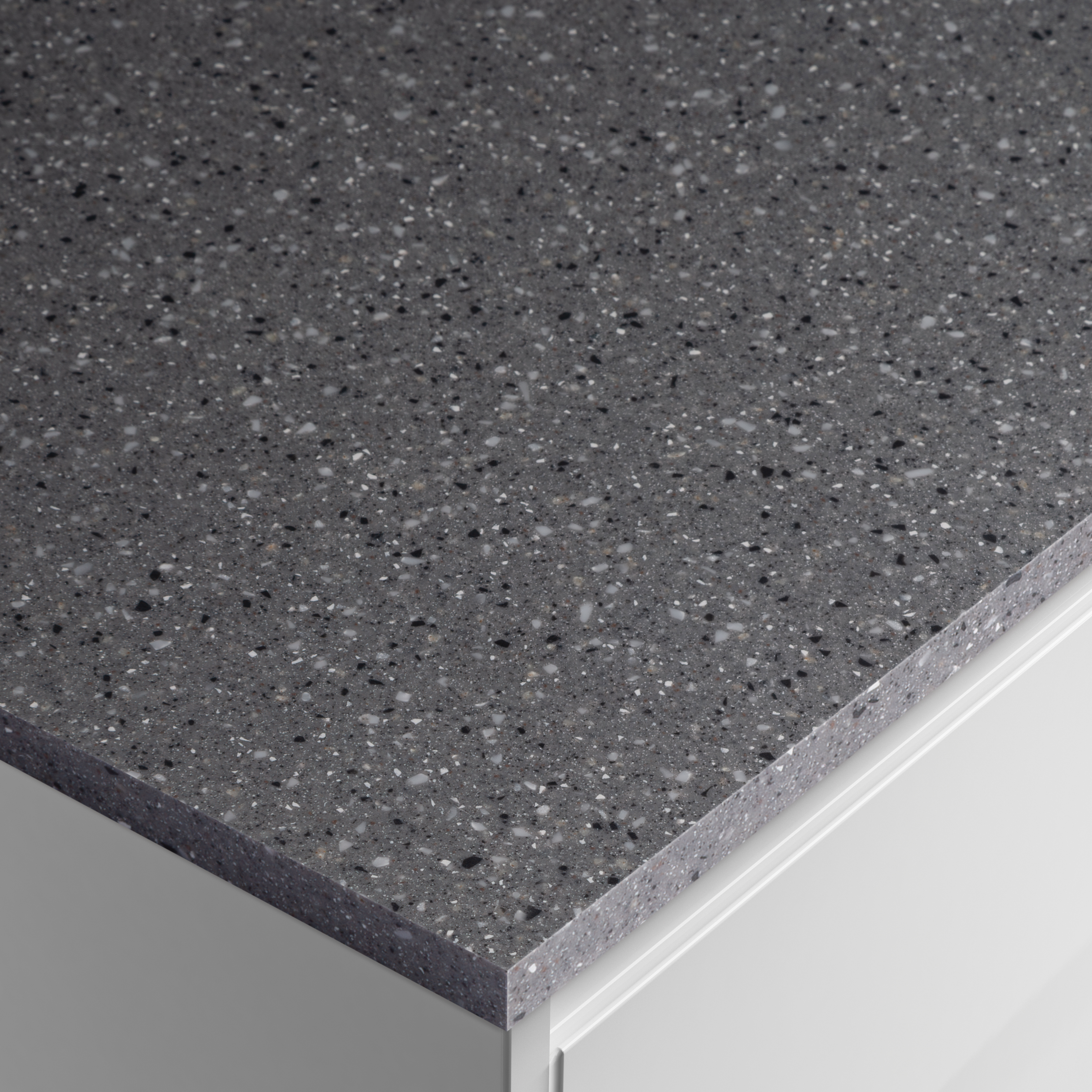 Metis Dark Grey Splashback - 3050x620x15mm