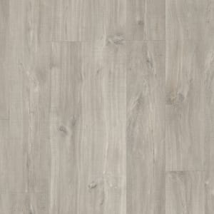 Quick-Step Magnifico Canyon Grey Oak with Sawcuts Rigid Luxury Vinyl Flooring with Integrated Underlay - Sample