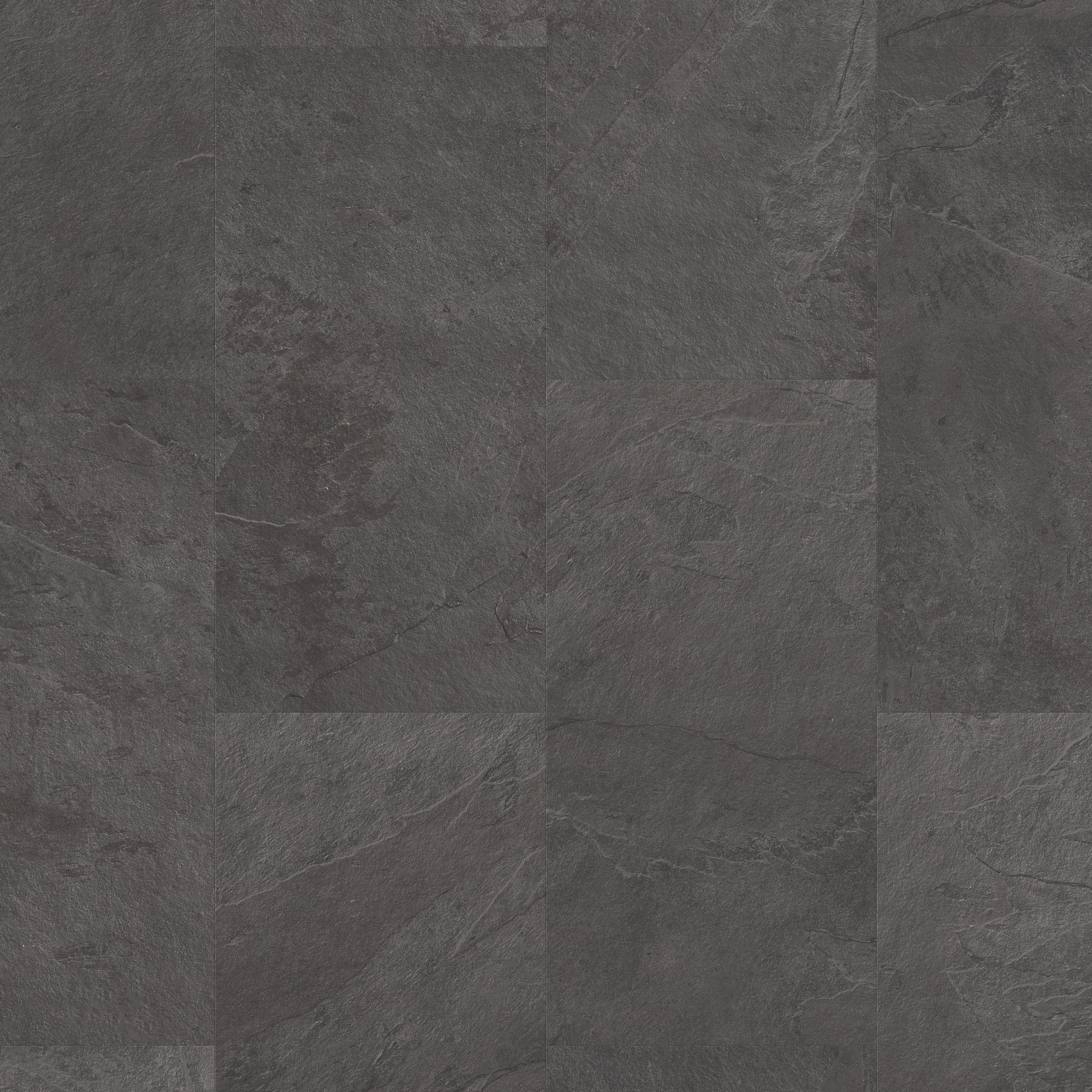 Quickstep Magnifico Black Slate Rigid Luxury Vinyl Flooring with Integrated Underlay - Sample