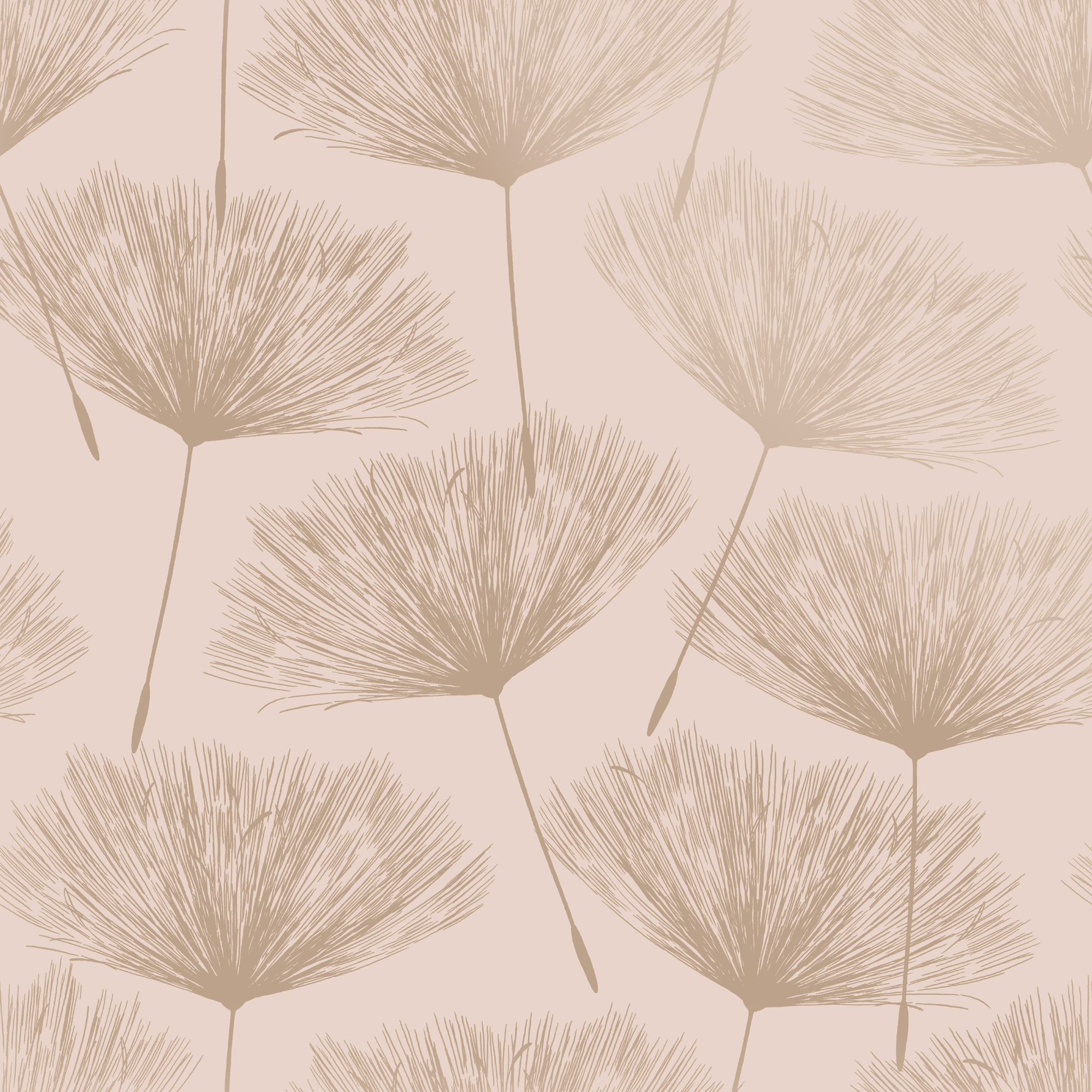 Image of Holden Decor Glistening Fleur Blush Pink Wallpaper - 10.05m x 53cm