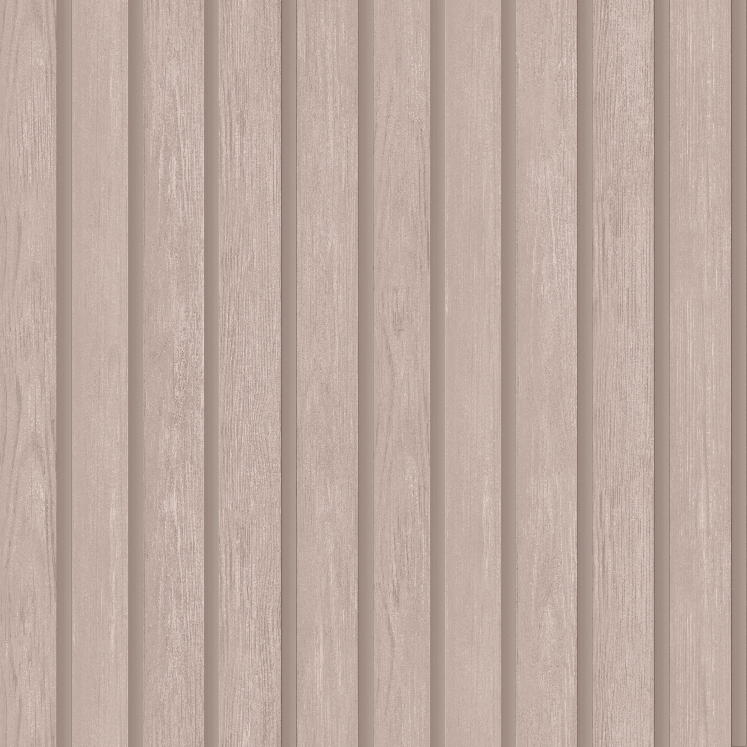 Image of Holden Decor Wood Slat Pink Wallpaper - 10.05m x 53cm