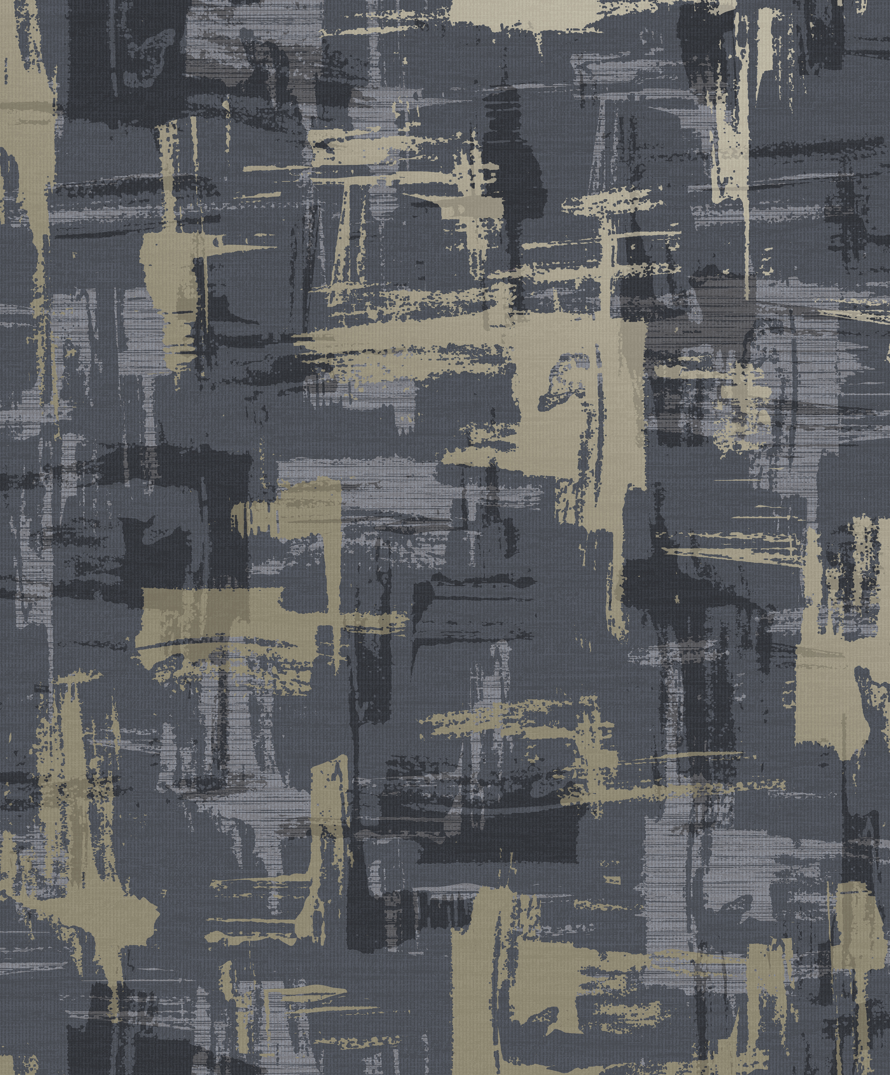 Image of Holden Decor Abstract Geo Navy Wallpaper - 10.05m x 53cm