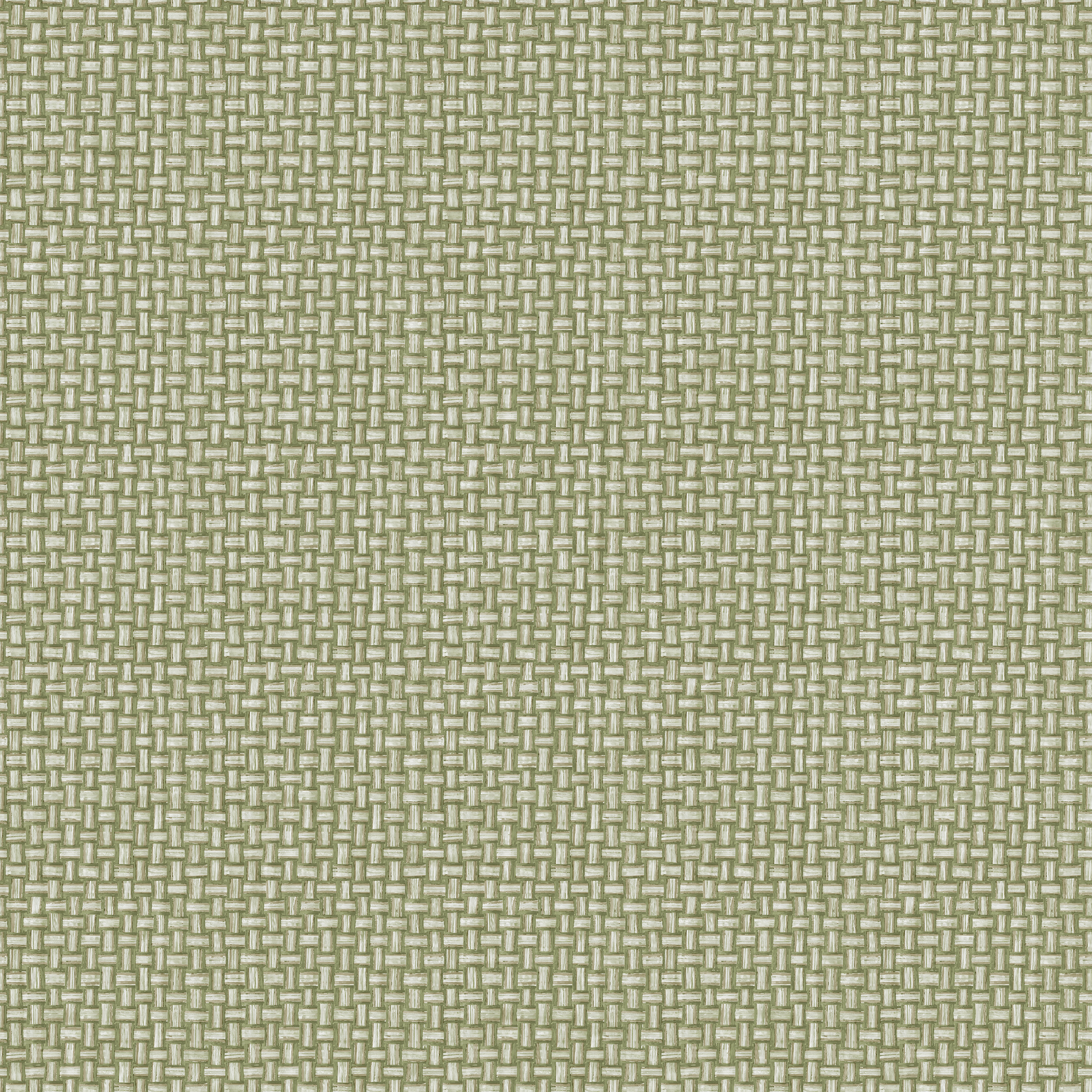 Image of Holden Decor Basket Weave Green Wallpaper - 10.05m x 53cm