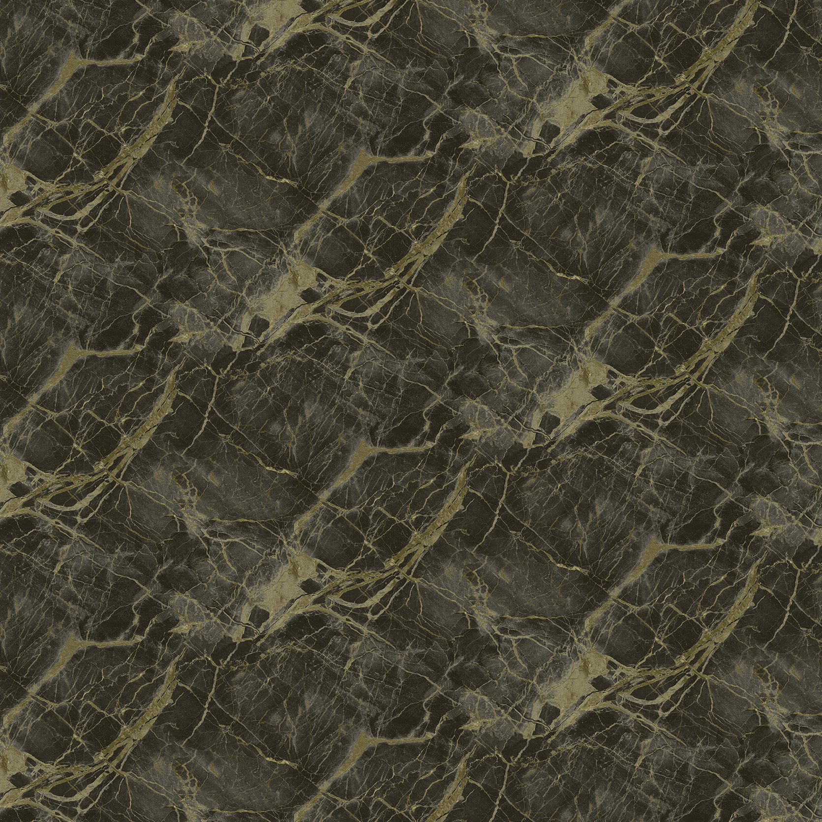 Holden Decor Portoro Marble Charcoal & Gold Wallpaper - 10.05m x 53cm